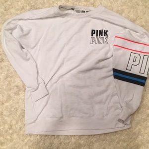 Pink Long Sleeve Campus tee